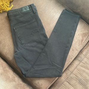 American eagle black jeggings